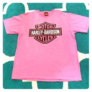 NWOT Harley Davidson Pink T-Shirt